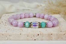 Load image into Gallery viewer, Austrian Crystal | Kunzite | Amazonite | Stackable Bracelet