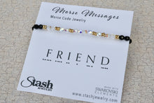 Load image into Gallery viewer, Morse Messages Bracelet - Friend