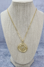 Load image into Gallery viewer, Believe - Crystal Wax Seal Necklace