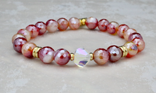 Load image into Gallery viewer, Stella Bracelet - Mystic Red Agate