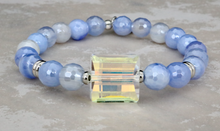 Load image into Gallery viewer, Sophie Bracelet - Mystic Blue Agate