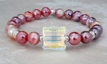 Load image into Gallery viewer, Sophie Bracelet - Mystic Red Agate