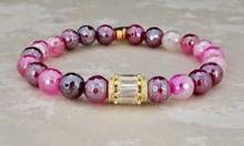 Load image into Gallery viewer, Adley Bracelet - Mystic Raspberry Agate