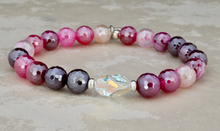 Load image into Gallery viewer, Small Bethaney Bracelet - Mystic Raspberry Agate