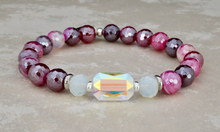 Load image into Gallery viewer, Adrian Bracelet - Mystic Raspberry Agate