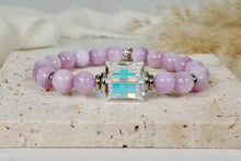 Load image into Gallery viewer, Sophie Bracelet | Austrian Crystal &amp; Kunzite | Stackable Jewelry
