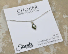 Load image into Gallery viewer, Berlynne Chain Choker - Black Diamond
