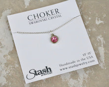 Load image into Gallery viewer, Petite Chain Choker - Pink
