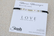 Load image into Gallery viewer, Morse Messages Bracelet - Love
