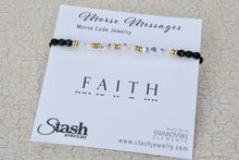 Load image into Gallery viewer, Morse Messages Bracelet - Faith
