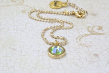 Load image into Gallery viewer, Swarovski Crystal Anklet - Peridot Shimmer
