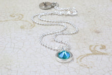 Load image into Gallery viewer, Swarovski Crystal Anklet - Blue Zircon
