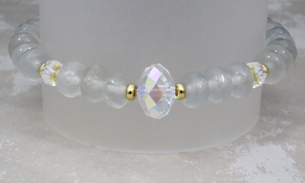Erin Bracelet - Stormy Quartz
