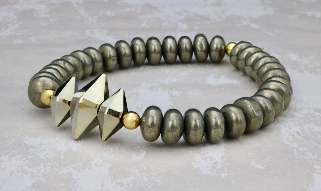 Lucy Bracelet - Pyrite