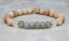 Load image into Gallery viewer, Matte Sunstone and Labradorite
