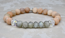 Load image into Gallery viewer, Matte Sunstone and Labradorite
