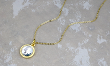 Load image into Gallery viewer, Chessboard Flat Necklace - Crystal Clear
