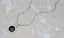 Load image into Gallery viewer, Chessboard Flat Necklace - Jet
