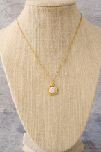 Load image into Gallery viewer, Crystal Pave Pendant Necklace - Crystal AB
