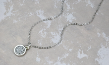 Load image into Gallery viewer, Crystal Pave Pendant Choker - Black Diamond
