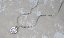 Load image into Gallery viewer, Crystal Pave Pendant Choker - Crystal AB
