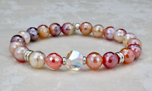 Load image into Gallery viewer, Stella Bracelet - Mystic Red Agate

