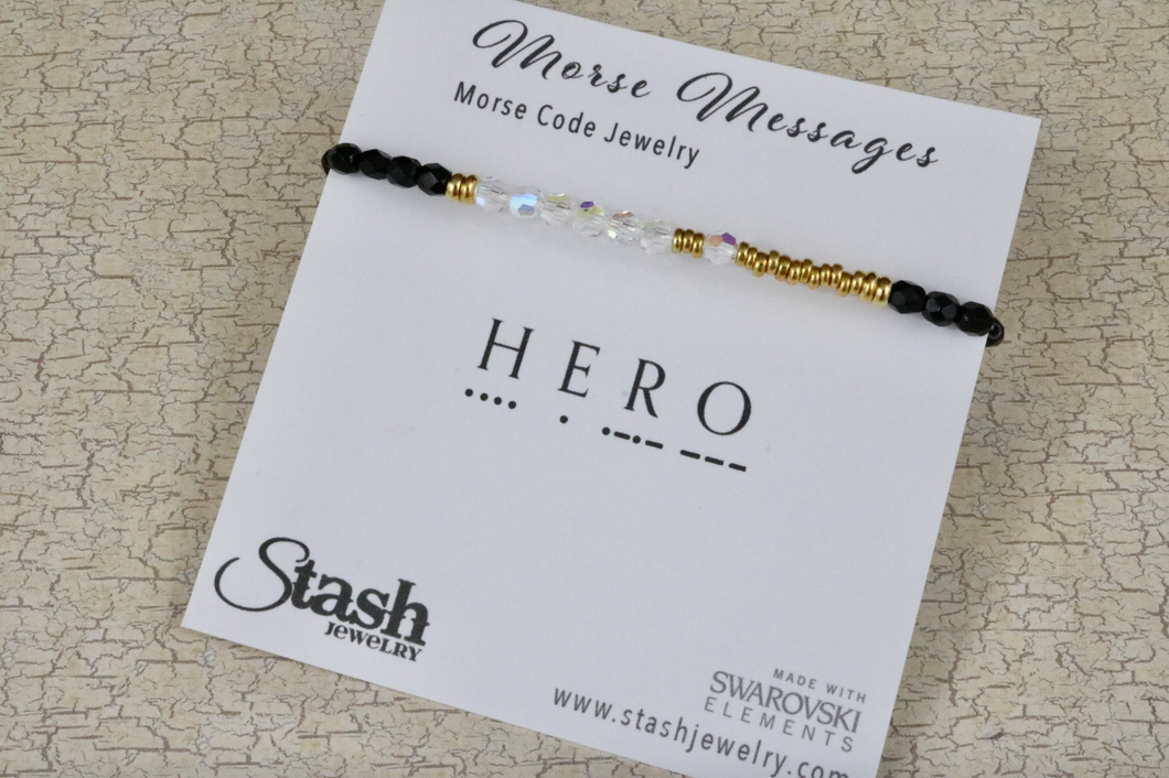 Morse Messages Bracelet - Hero