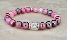 Load image into Gallery viewer, Adley Bracelet - Mystic Raspberry Agate
