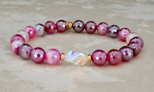Load image into Gallery viewer, Small Bethaney Bracelet - Mystic Raspberry Agate
