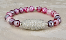 Load image into Gallery viewer, Marley Bracelet - Mystic Raspberry Agate
