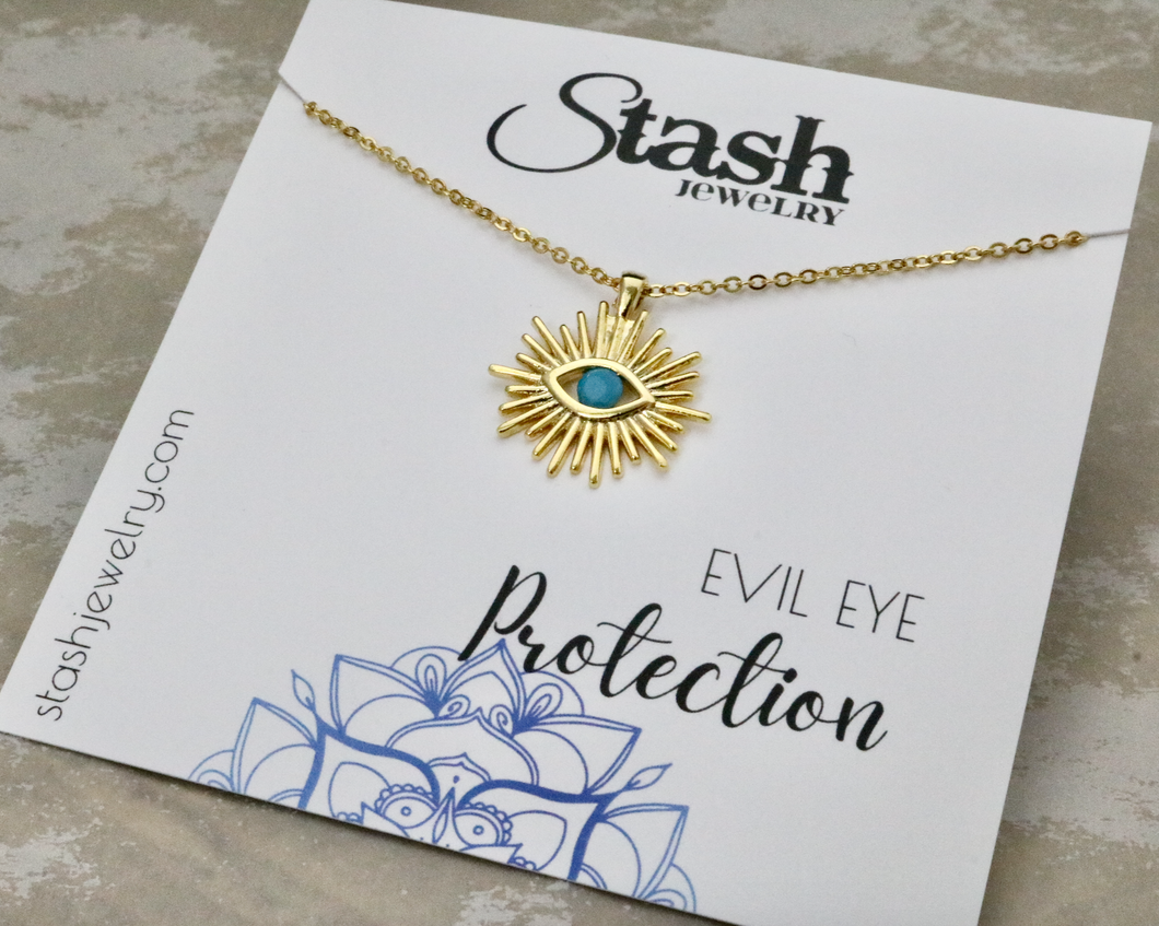 Evil Eye Necklace - Protection