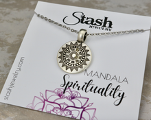 Load image into Gallery viewer, Mandala Necklace - Spirituality
