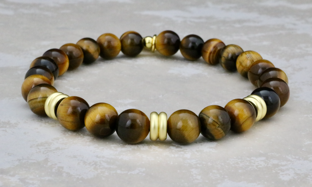 Men's Tiger's Eye Bracelet