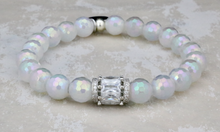 Load image into Gallery viewer, Adley Bracelet - Mystic White AB Agate

