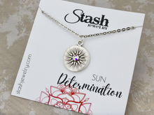 Load image into Gallery viewer, Sun Necklace - Determination
