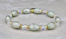 Load image into Gallery viewer, Sage Olivia with AB Crystals
