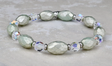 Load image into Gallery viewer, Sage Olivia with AB Crystals
