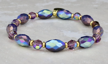 Load image into Gallery viewer, Purple Olivia with Amethyst AB Crystals

