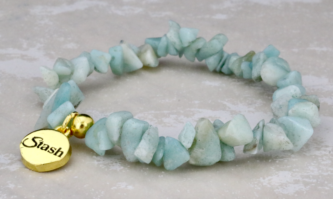 Amazonite Chip Stacker