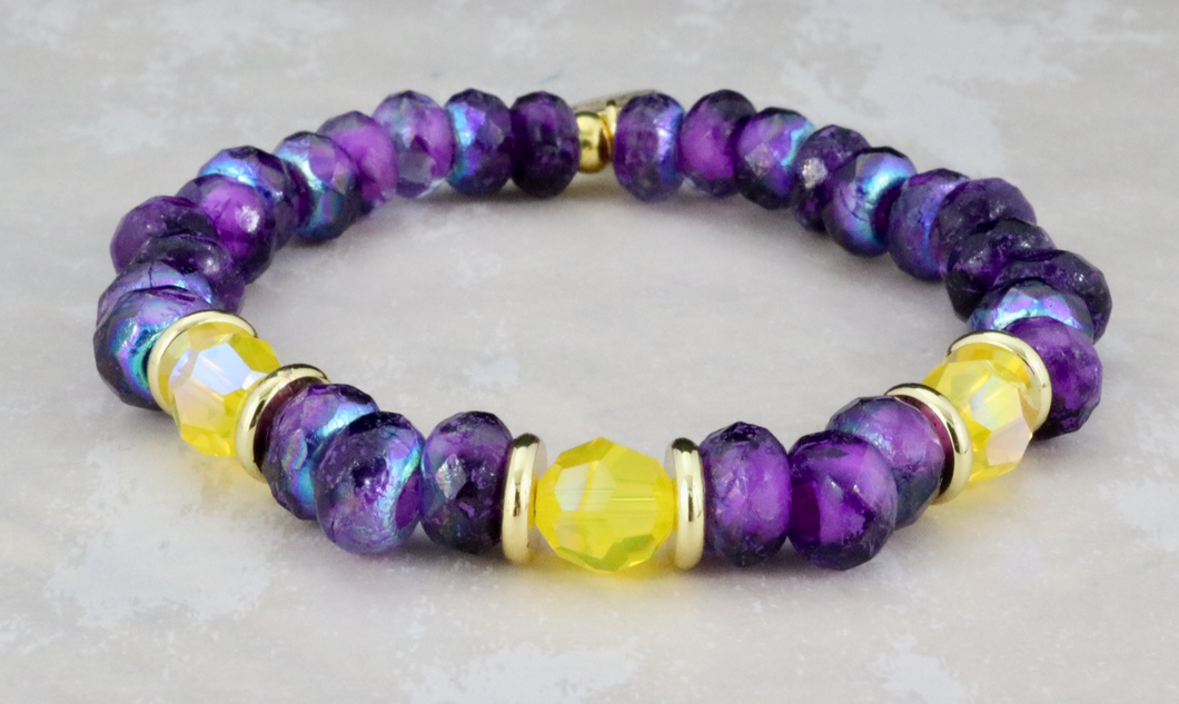 Venus Bracelet in Royal Purple
