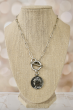 Load image into Gallery viewer, Relic Coin Toggle Necklace
