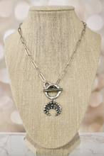 Load image into Gallery viewer, Relic Crescent Toggle Necklace
