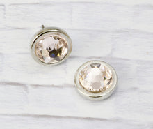 Load image into Gallery viewer, Crystal Studs - Silk
