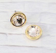 Load image into Gallery viewer, Petite Crystal Studs - Silk
