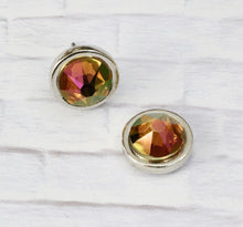 Load image into Gallery viewer, Crystal Studs - Mahogany
