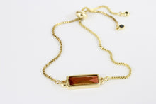 Load image into Gallery viewer, The Lundin Adjustable Slider Bracelet - Mahogany
