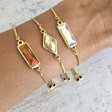 Load image into Gallery viewer, The Lundin Adjustable Slider Bracelet - Mahogany
